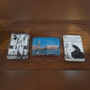 Set of Three Decorative Trays Mebel . Made In Italy